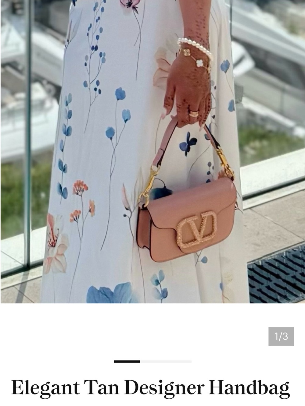 Valentino Garavani Pink Mini VLogo Shoulder Bag